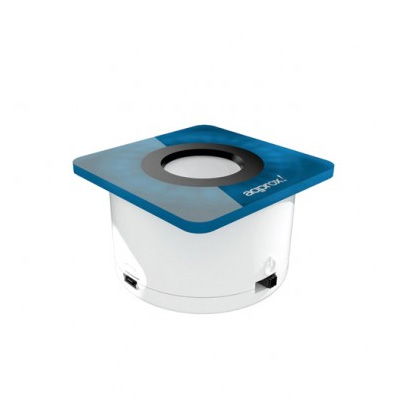 Approx Altavoz Mini Portatil 3w Goplay Blanazul